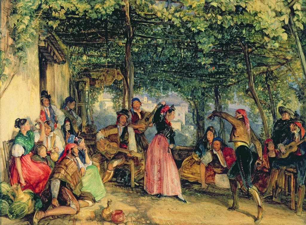 La festa a Granada - Harris Museum and Art Gallery, Preston, Lancashire